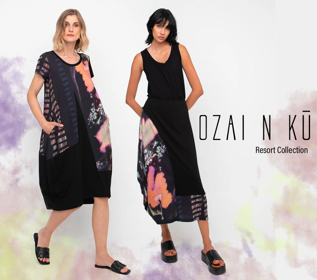 Ozai N Ku playful yet sophisticated resort collection 2025