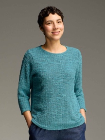3/4 Slv Boatneck Top by Cut Loose