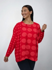 Boxy Tee with Dots by Planet by Lauren G