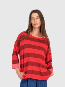 Loose Stripe Sweater by Alembika