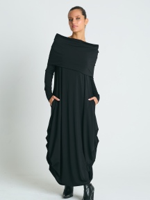 Matte Jersey Curtain Dress by Planet by Lauren G