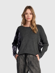 Mixed Luxe Pullover by Alembika