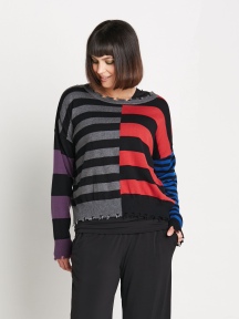 Mixed Stripes Sweater by Planet