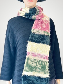 Mosaic Wool Scarf by Butapana