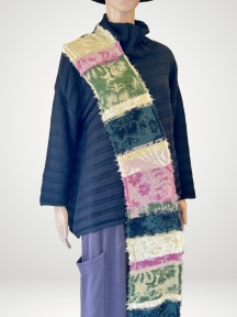 Mosaic Wool Scarf by Butapana