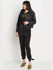 Nylon Triple Collar Jacket by Planet by Lauren G