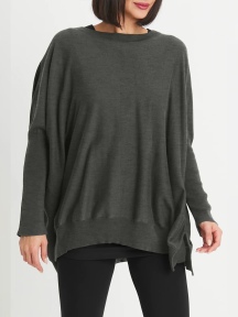 Oversized Crew Neck Knit by Planet