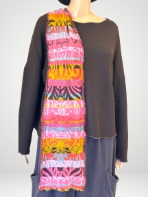 Pink Mosaic Scarf by Butapana