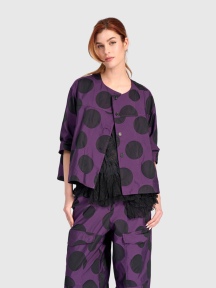 Polka Dot Cropped Jacket by Alembika