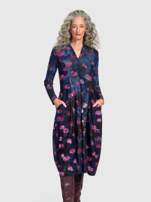 Printed Midi Dress by Alembika
