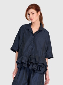 Ruffle Hem Top by Alembika