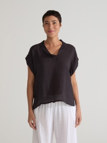 S/S Cowl Top by Cut Loose