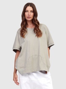 Sage Boxy Top