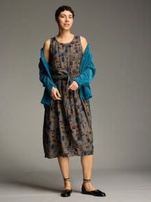 Seamed Bubble Dress by Cut Loose