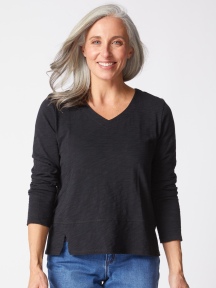 Seamed L/S Tee by Habitat