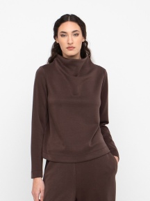 Soft Drape Turtleneck by Ozai N Ku