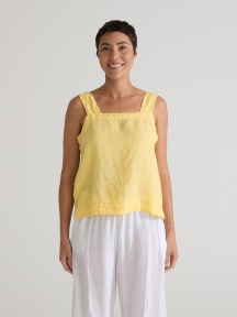 Square Neck Shell by Cut Loose