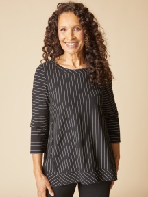 Stripe Pleat Back Tunic by Habitat