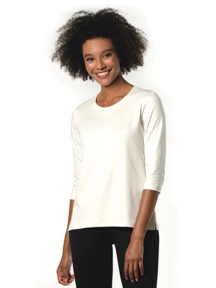 The 3/4 Sleeve Boxy Tee by A'nue Miami