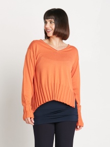 V-Neck Crop Sweater by Planet