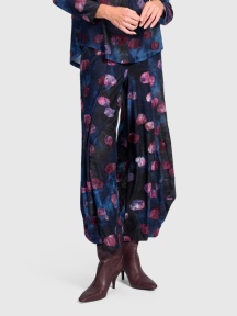Watercolor Dot Balloon Pants by Alembika