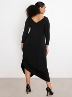 3/4 Sleeve Drama Dress by Sympli