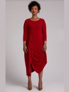 3/4 Sleeve Drama Dress by Sympli