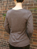 Angled Button Top by Lunn