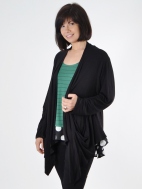 Black Knit Jacket by Alembika