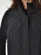 Circle Quilt Long Vest by Mycra Pac