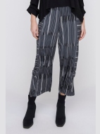 City Stripe Side Pleat Pant by Olivia by Habitat