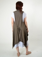 Cotton Gauze Eve Vest by Bryn Walker