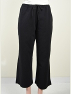 Crop Drawstring Pant by PacifiCotton