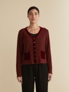 Crop Pocket Cardi by Cut Loose