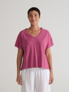 Deep V S/S Top by Cut Loose