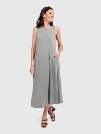 Essential Sleeveless Midi Dress by Alembika