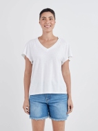 Flutter Sleeve Top by Cut Loose