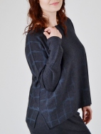 Grid Sweater by Banana Blue