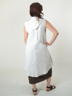 Heavy Linen Morgen Vest by Bryn Walker