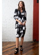 Ikat Cocoon Dress by Olivia by Habitat