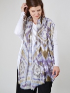 Ikat Scarf by Kinross Cashmere