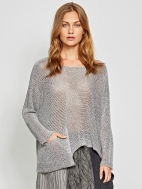 Knit Mesh Pullover by Alembika