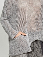 Knit Mesh Pullover by Alembika