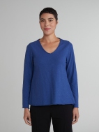 L/S V-Neck Aline Top by Cut Loose