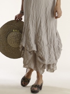 Linen Gauze Bias Dress by Luna Luz