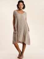 Linen Gauze Pocket Dress by Luna Luz