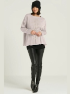 Metallic Dot Dot Dot Boxy T by Planet