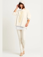 Metallic Dot Dot Dot Boxy T by Planet