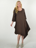 Naida Tunic in Cross-Dyed Linen by Bryn Walker