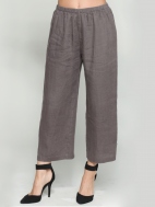 Plain Pants With Side Slit by Chalet et ceci